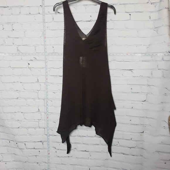 JWA Hand Knit Tank with embellishments NWT size Medium one of a kind unique
